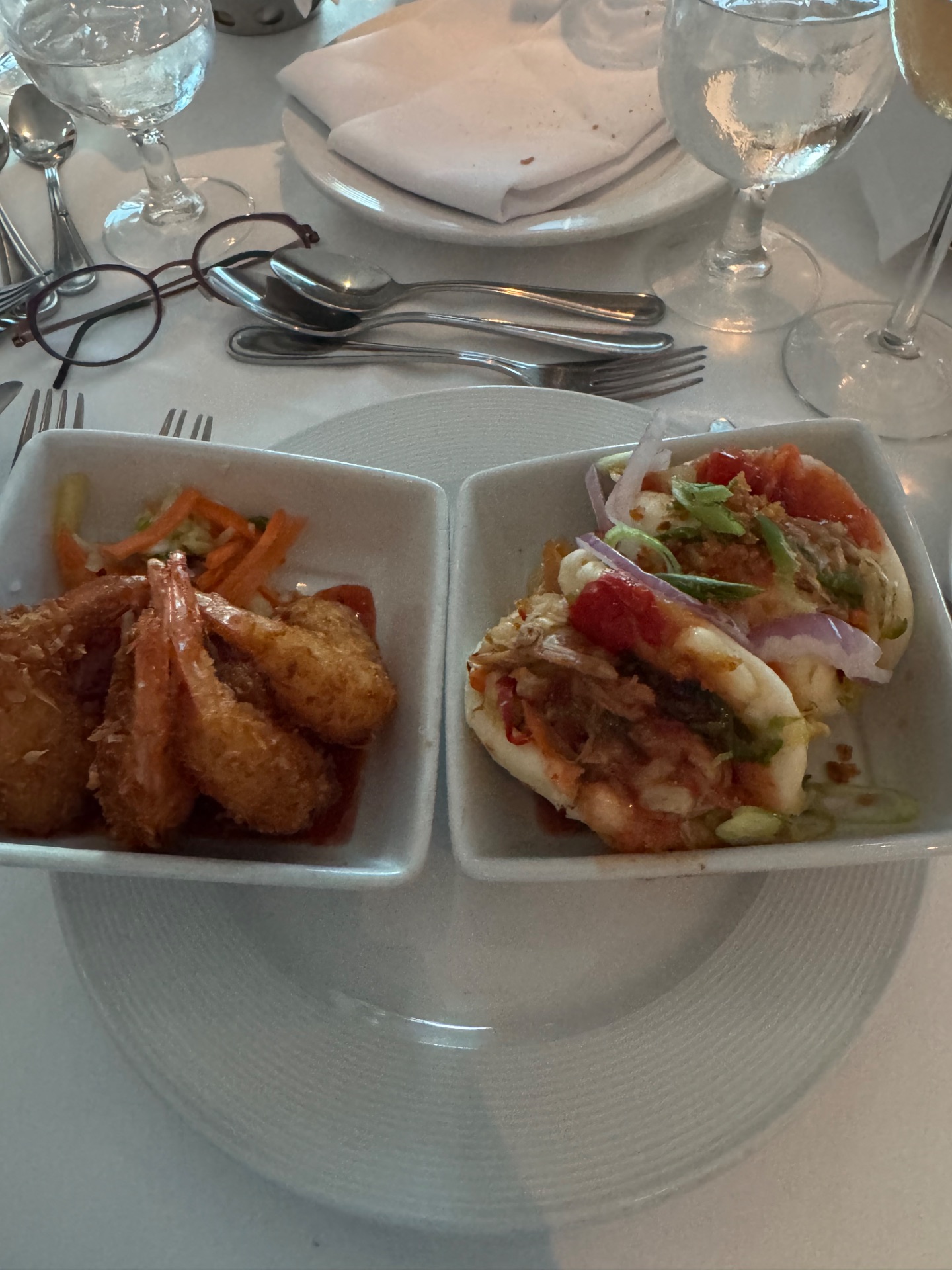 Two delicious appetizers on Star of the Seas